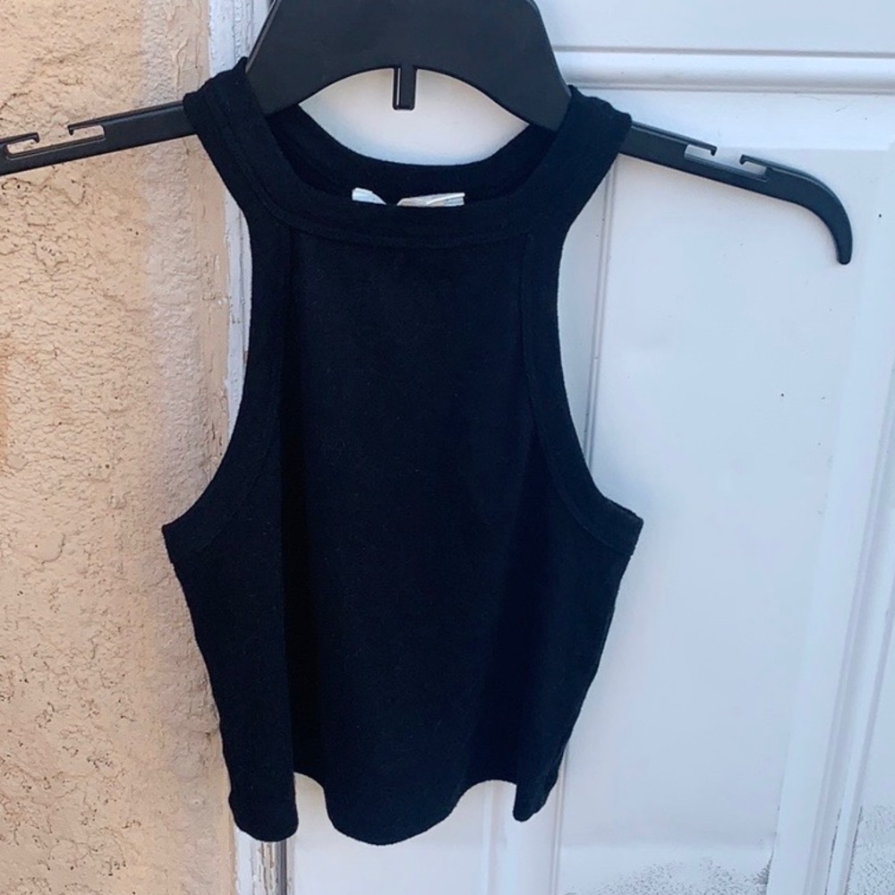 Forever 21 Black Crop Top